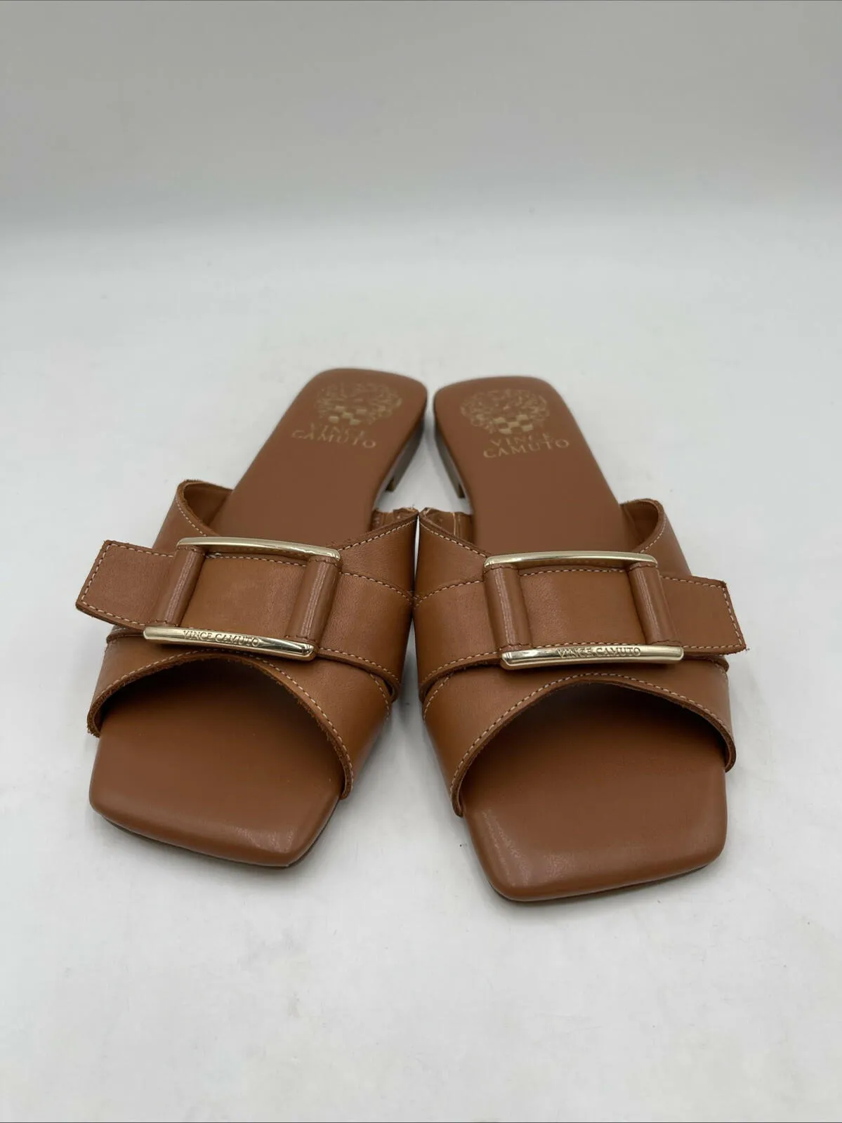 NWB Women’s Vince Camuto Alexino Sandals Brown Size 6M/36.5