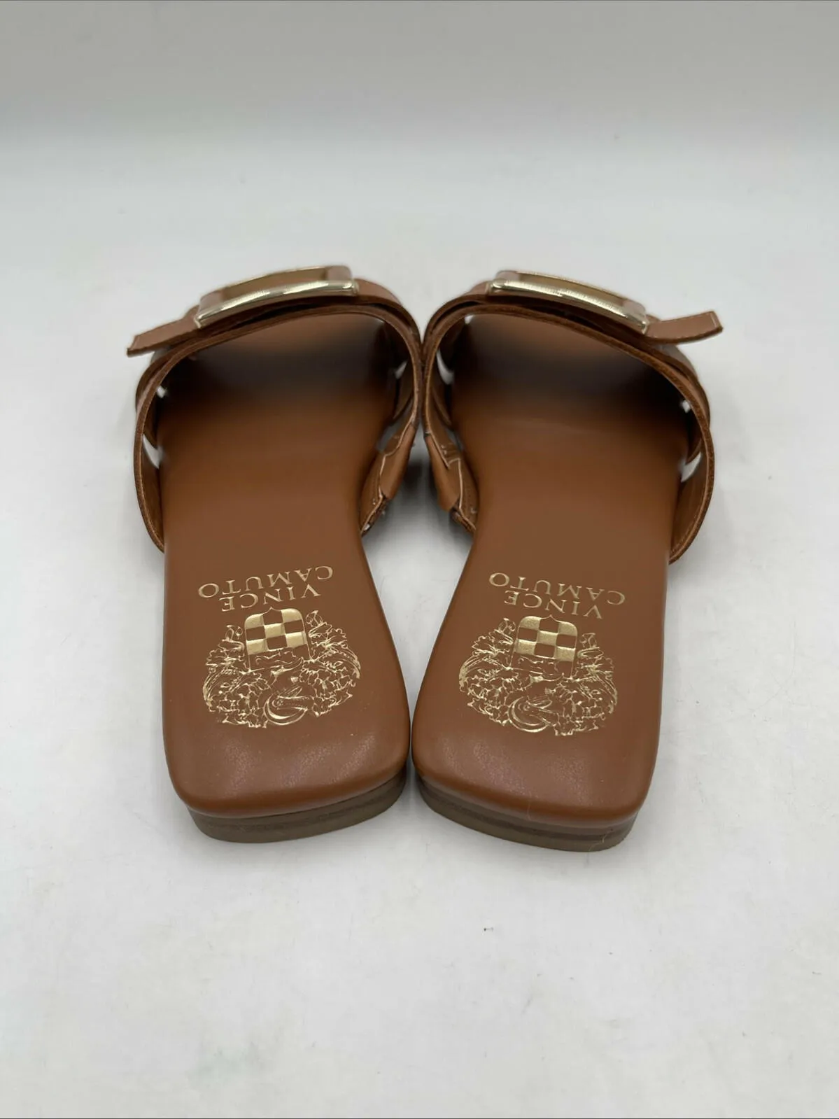 NWB Women’s Vince Camuto Alexino Sandals Brown Size 6M/36.5