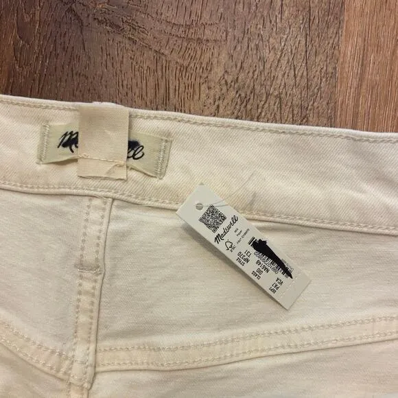 NWT Madewell The Tall Perfect Vintage Wide-Leg Crop Jean Vintage Canvas Size 31T