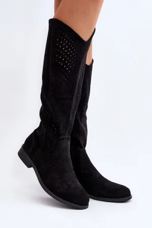 Open-work Boots