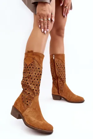 Open-work Boots