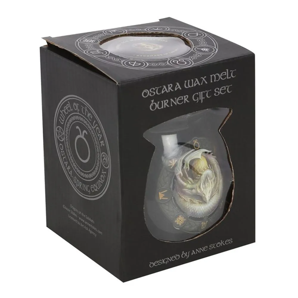 Ostara Wax Melt Gift Set - Burner & Wax Melt featuring Ostara - Designed by Anne Stokes