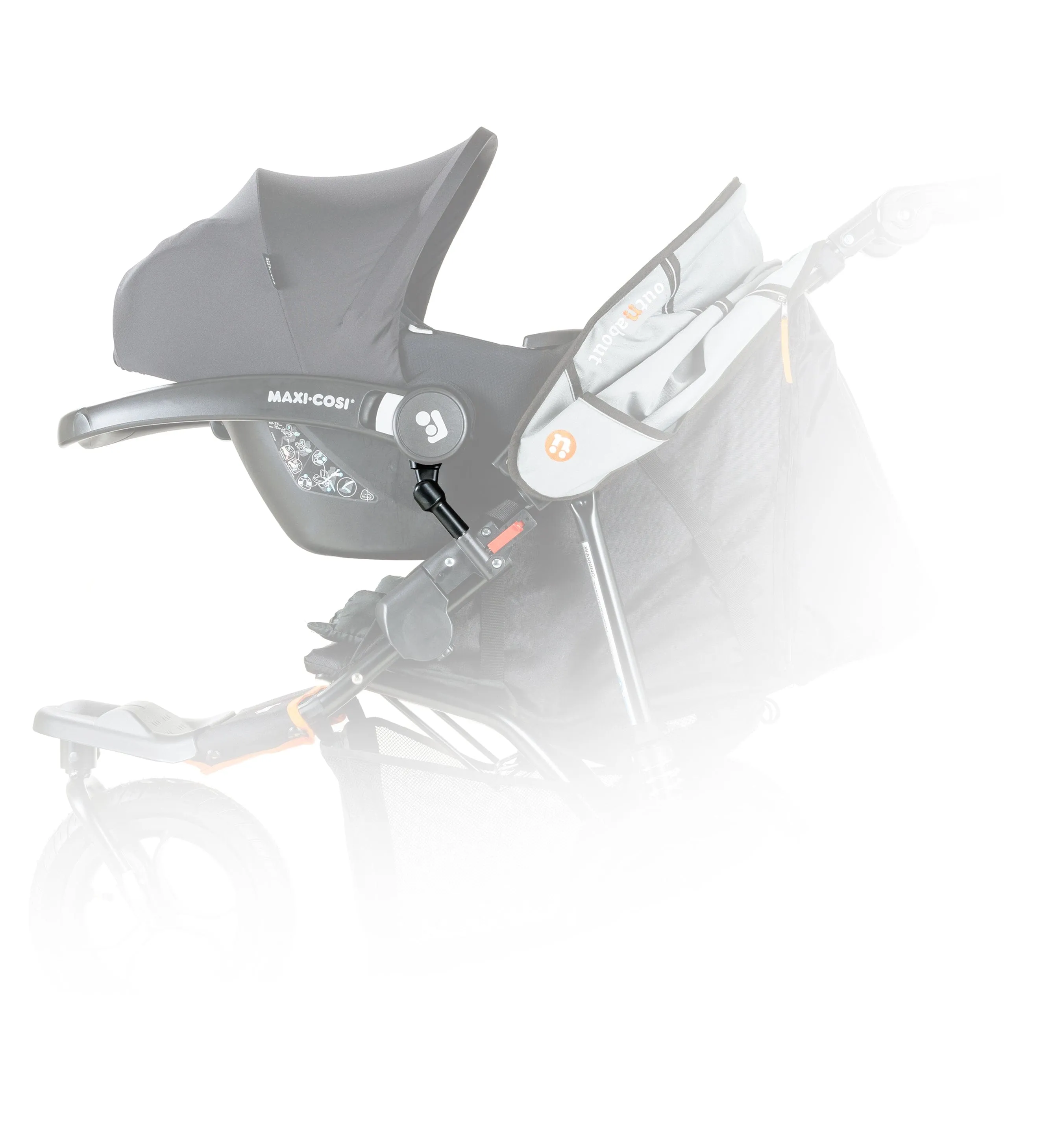 Out n About Nipper Single Maxi-Cosi Starter Kit in Sycamore Green
