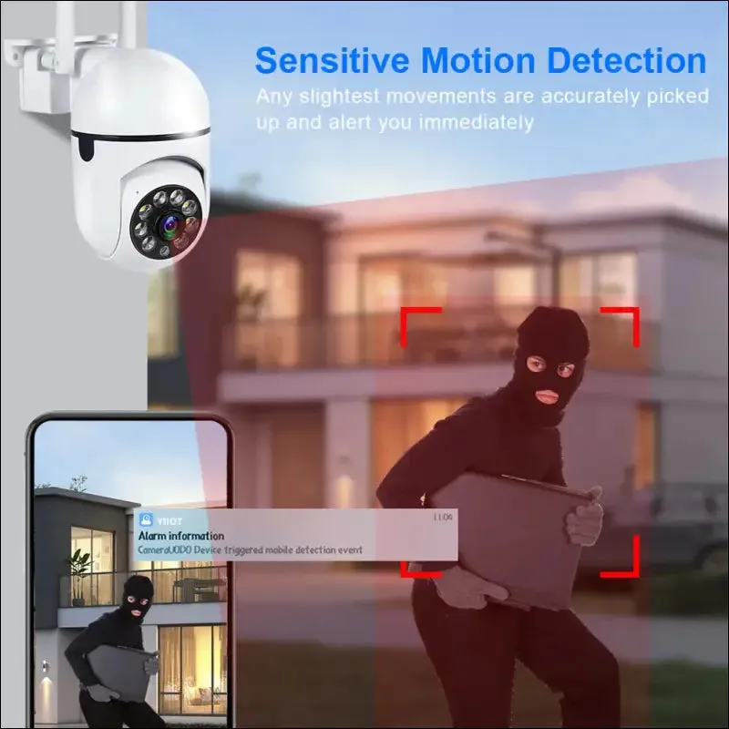 Outdoor 3mp surveillance camera cctv ip wifi camera waterproof external security protection