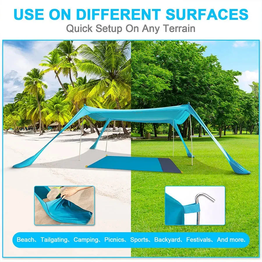 Outdoor Beach Tent Sun Shelter
