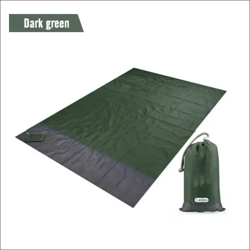 Pacoone waterproof beach blanket outdoor portable picnic mat camping ground mat mattress camping