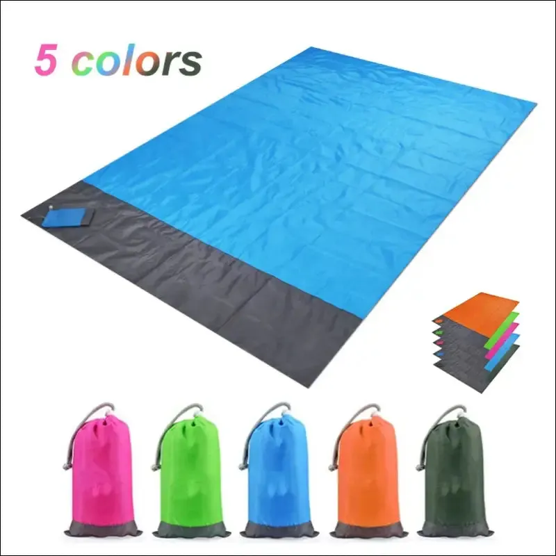 Pacoone waterproof beach blanket outdoor portable picnic mat camping ground mat mattress camping