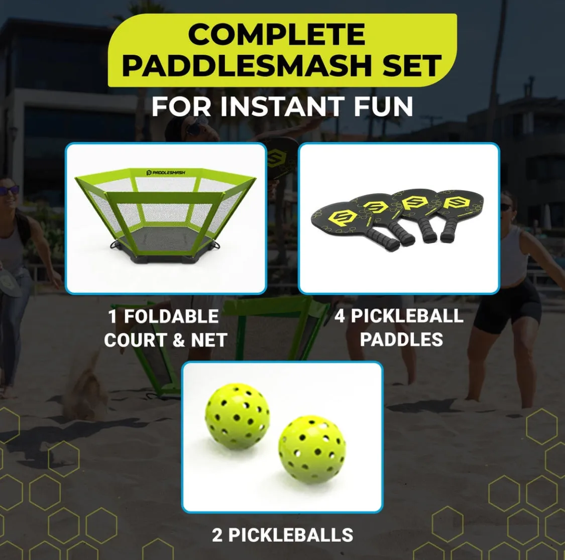 Paddle Smash Game