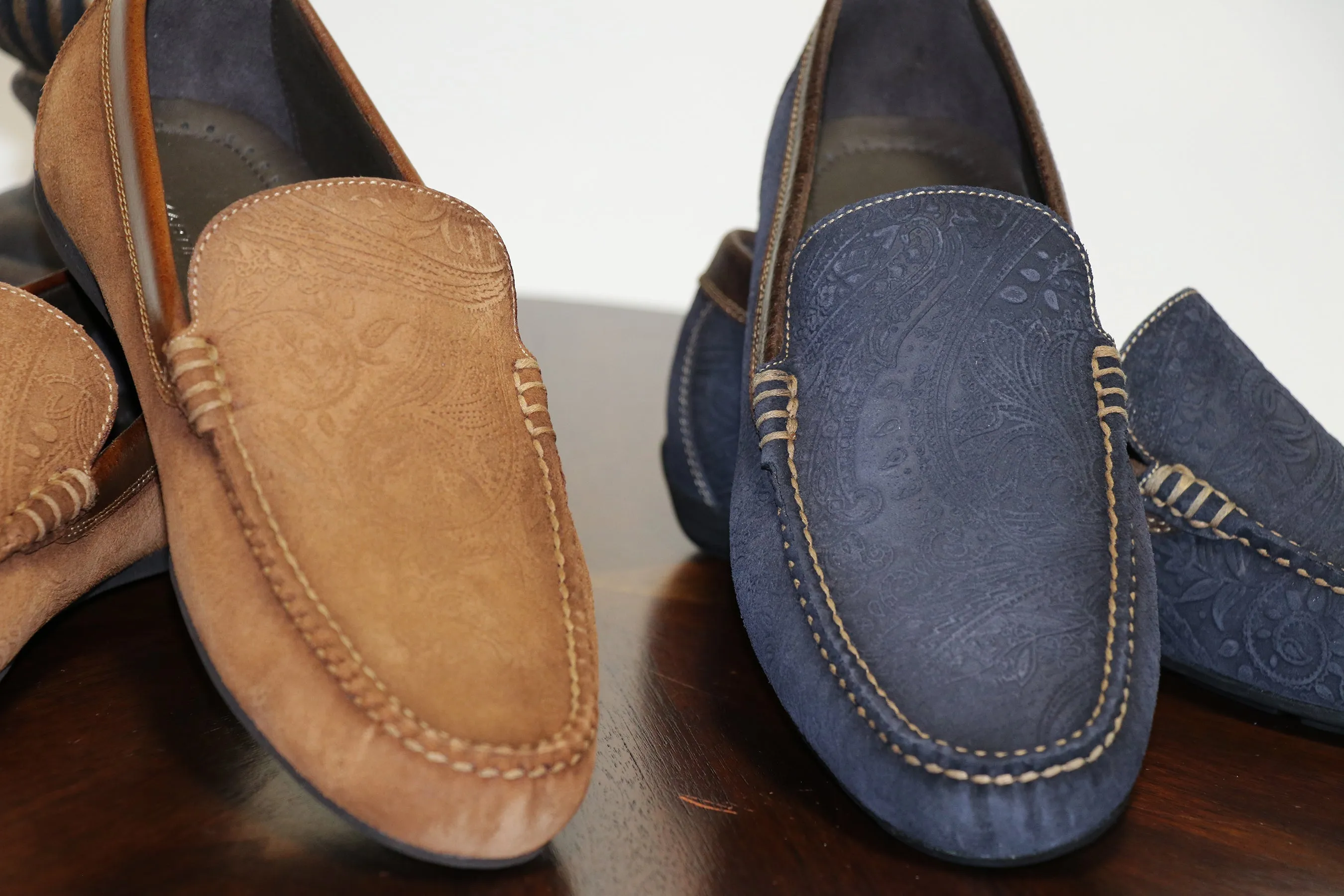 Paisley Print Royal Venetian Loafer