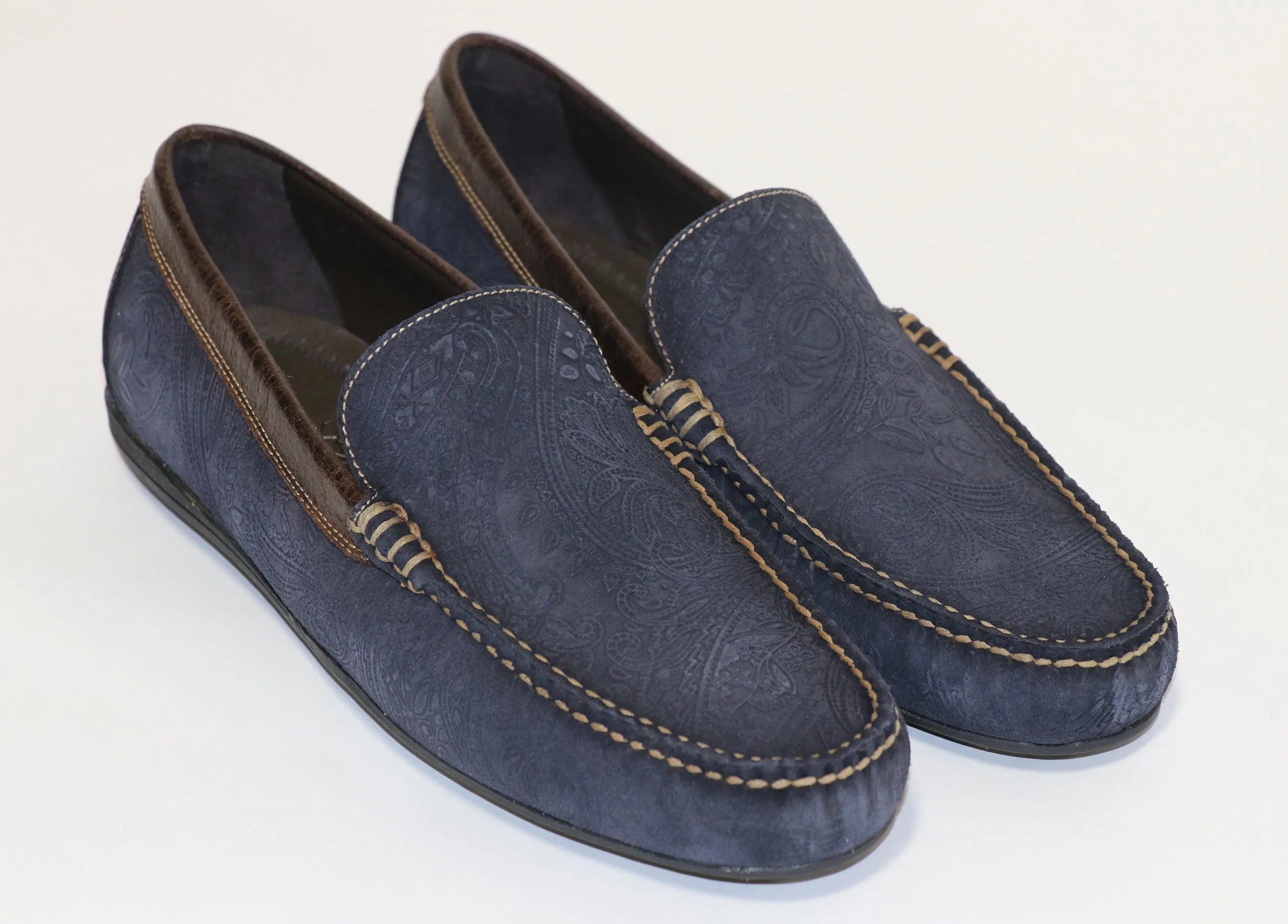 Paisley Print Royal Venetian Loafer