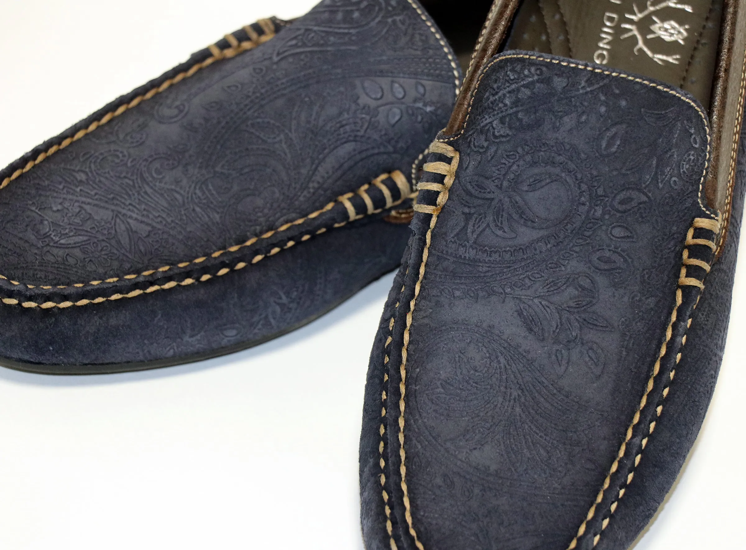 Paisley Print Royal Venetian Loafer