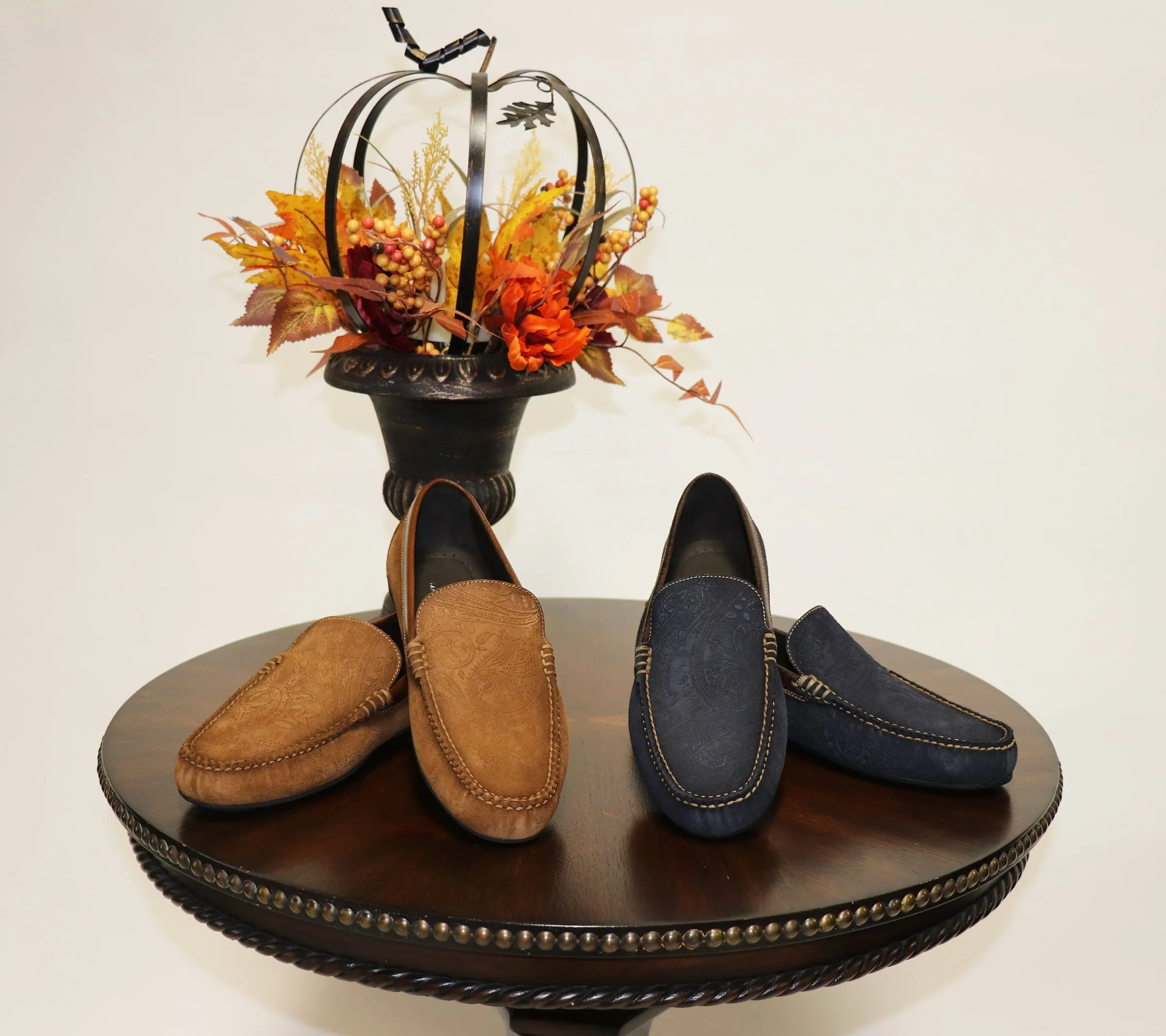 Paisley Print Royal Venetian Loafer