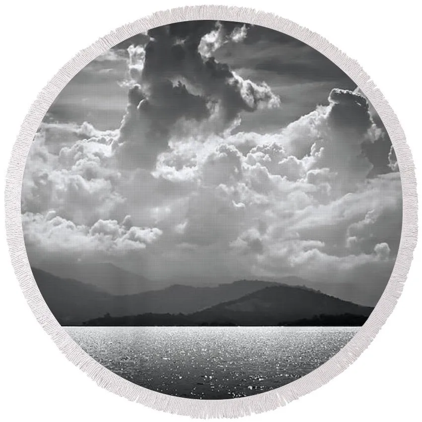Paraty Brazil - Round Beach Towel
