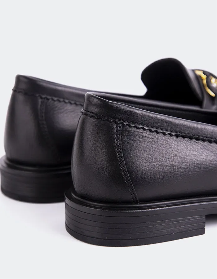 Patsy Black Leather