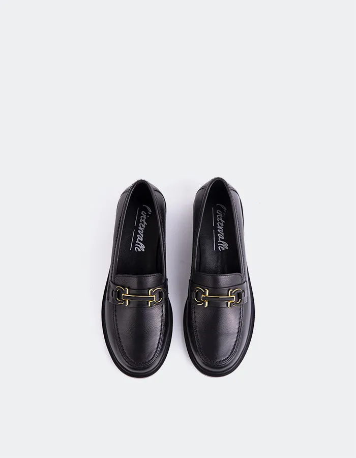 Patsy Black Leather