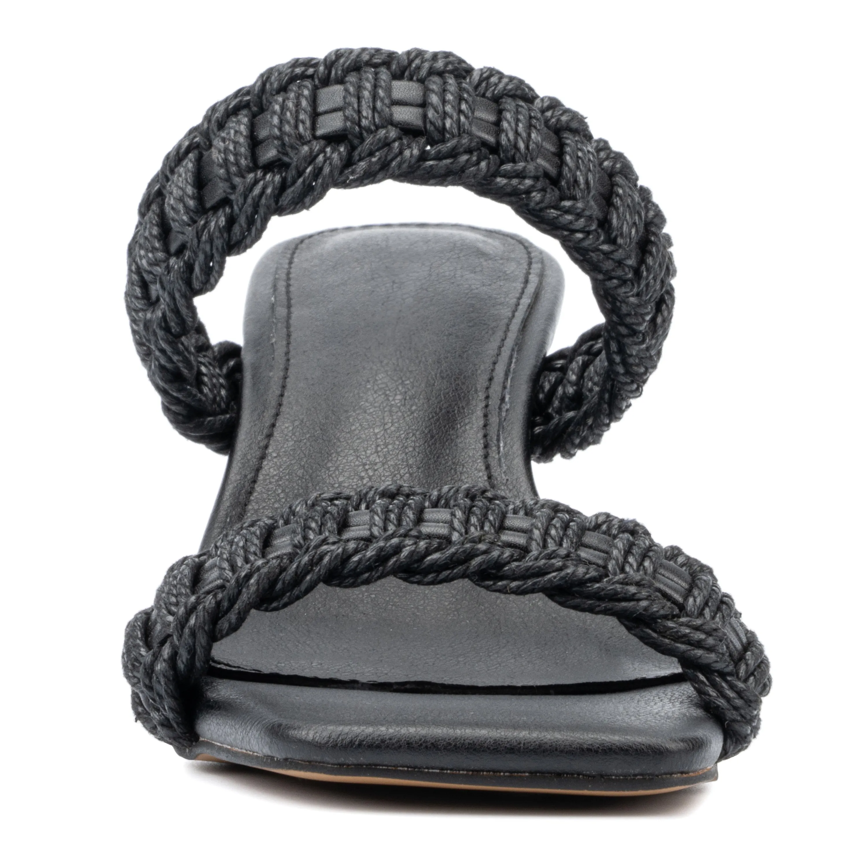 Paulette Double Band Rope Sandal