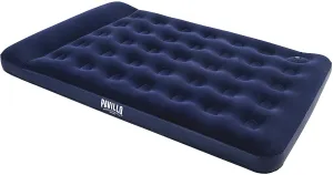 Pavillo Double Airbed Quick Inflation Outdoor Camping Air Mattress with Built-In Pillow