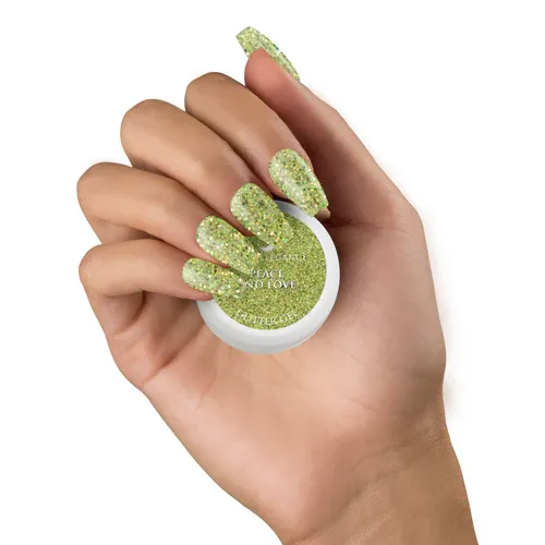 Peace and Love Glitter Gel, 10 ml