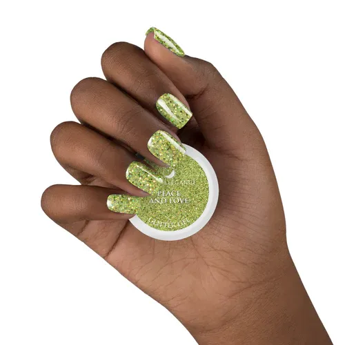 Peace and Love Glitter Gel, 10 ml
