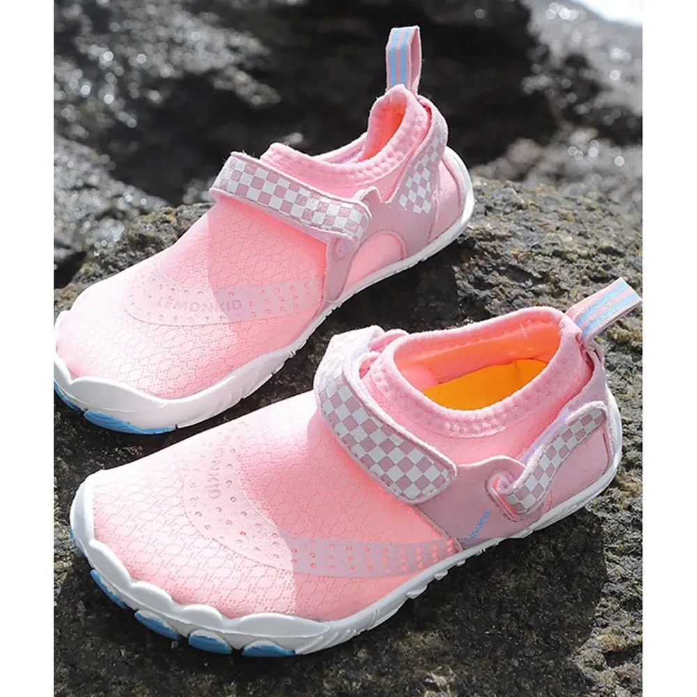 Pink Anti Skid Land and Water Outdoor adventure Shoes for Kids