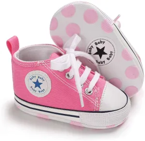 Pink Canvas Shoes