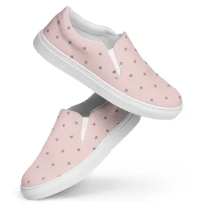 Pink Graphic - Women’s slip-on sneakers