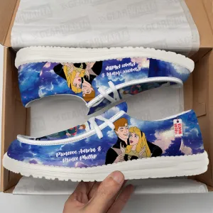 Princess Aurora And Prince Phillip Loafer Shoes