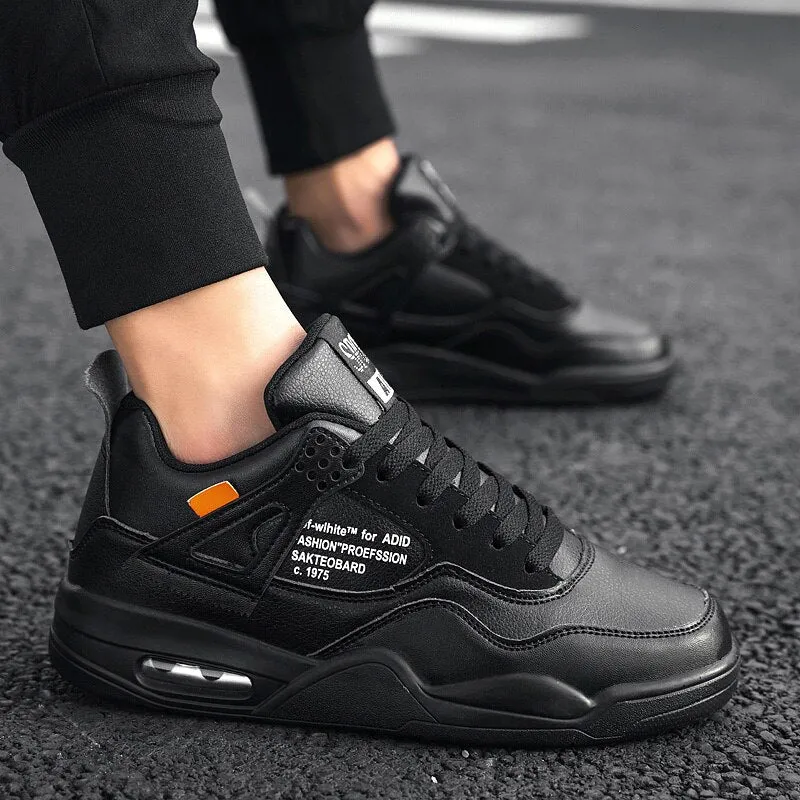 Print men's casual shoes spring and autumn new fashion breathable men's casual shoes white shoes