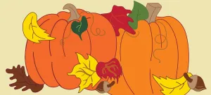 Pumpkin Applique Sassafras Switch Mat