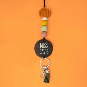 Pumpkin Patch Lanyard