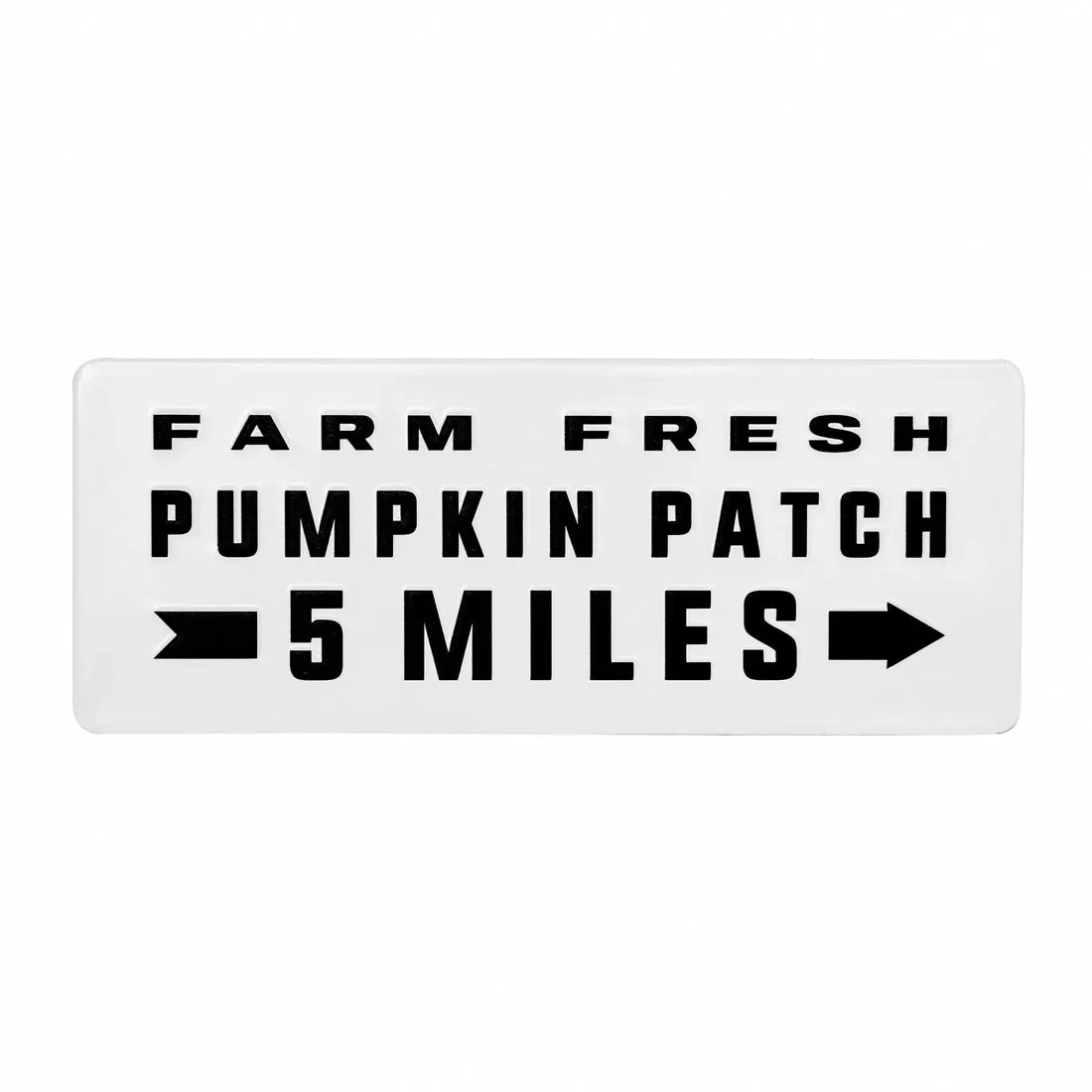Pumpkin Patch Metal Sign
