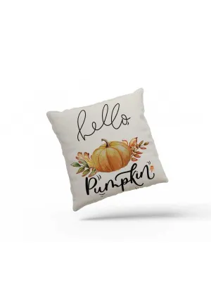Pumpkin "Fall Inspired" Cushion Cover