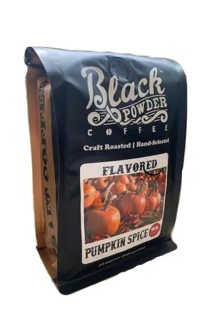 Pumpkin Spice Black Powder Ground Coffee