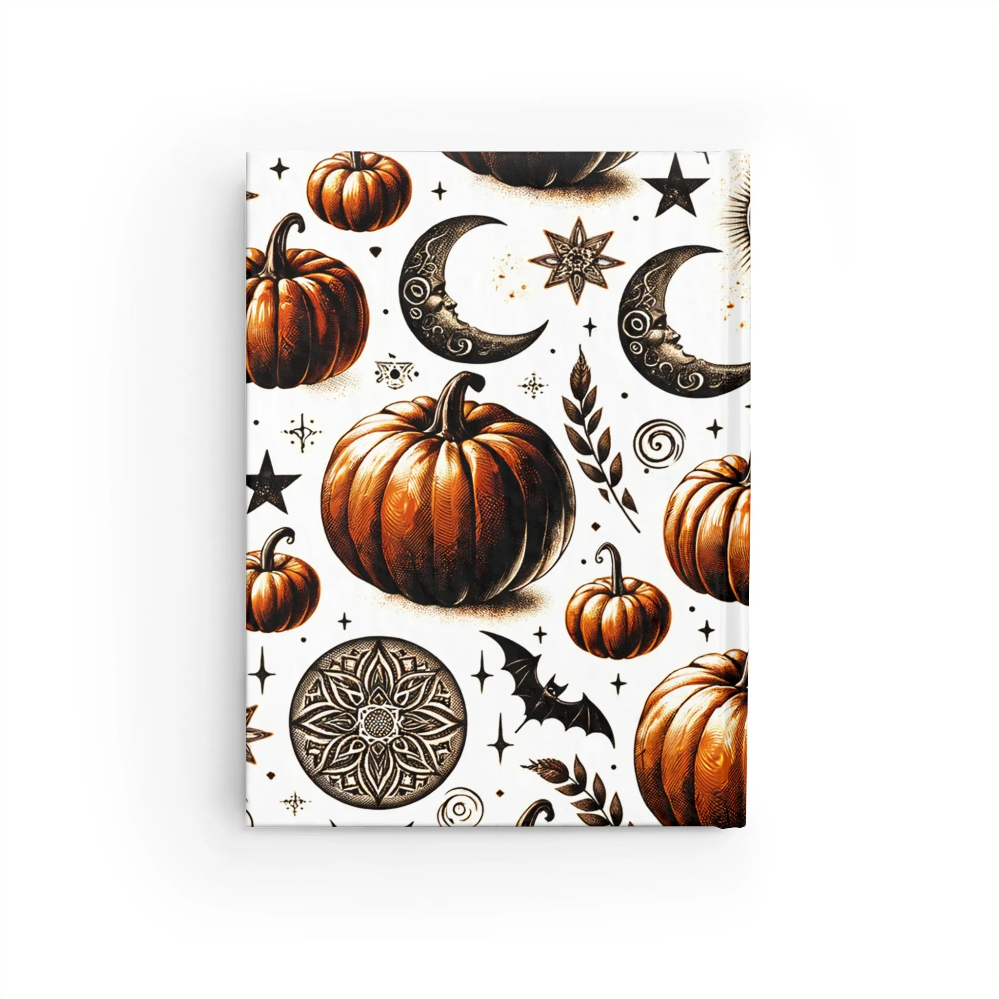 Pumpkins and Crescent Moons Journal