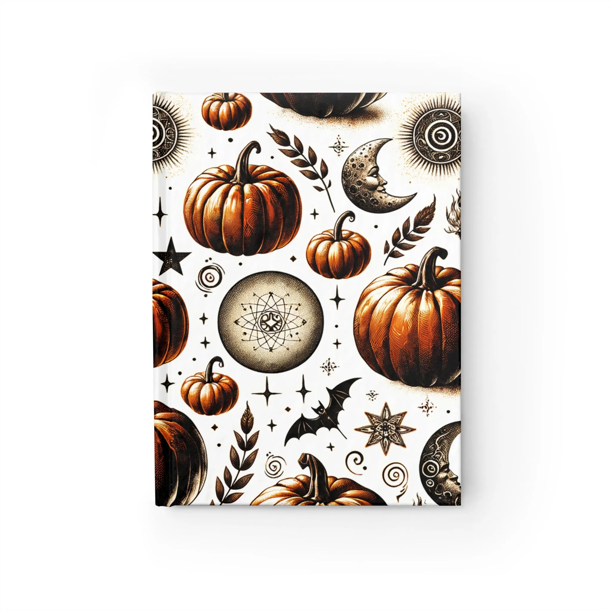 Pumpkins and Crescent Moons Journal