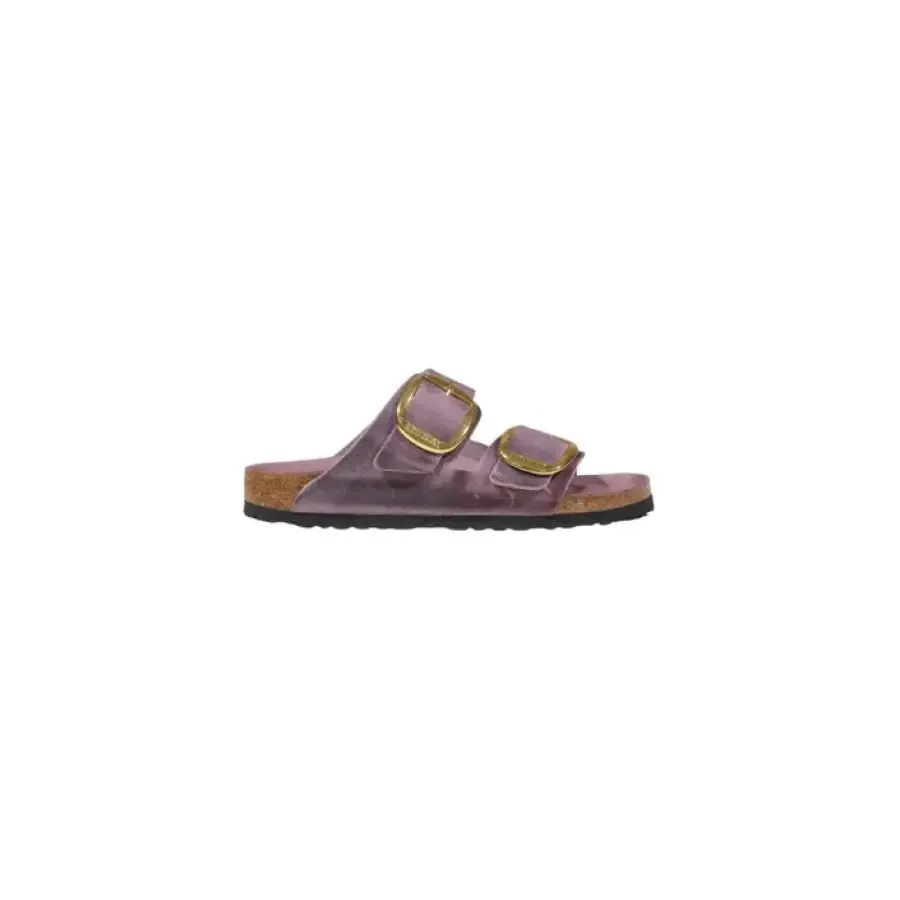 Purple Double Buckle Sandal