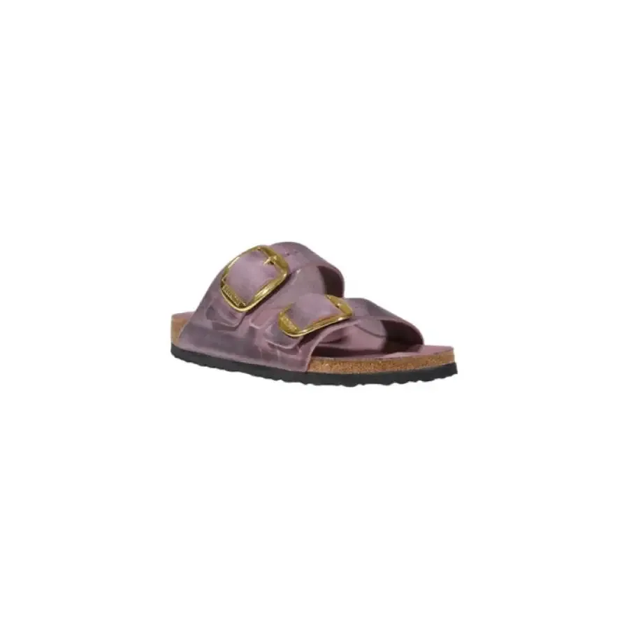 Purple Double Buckle Sandal