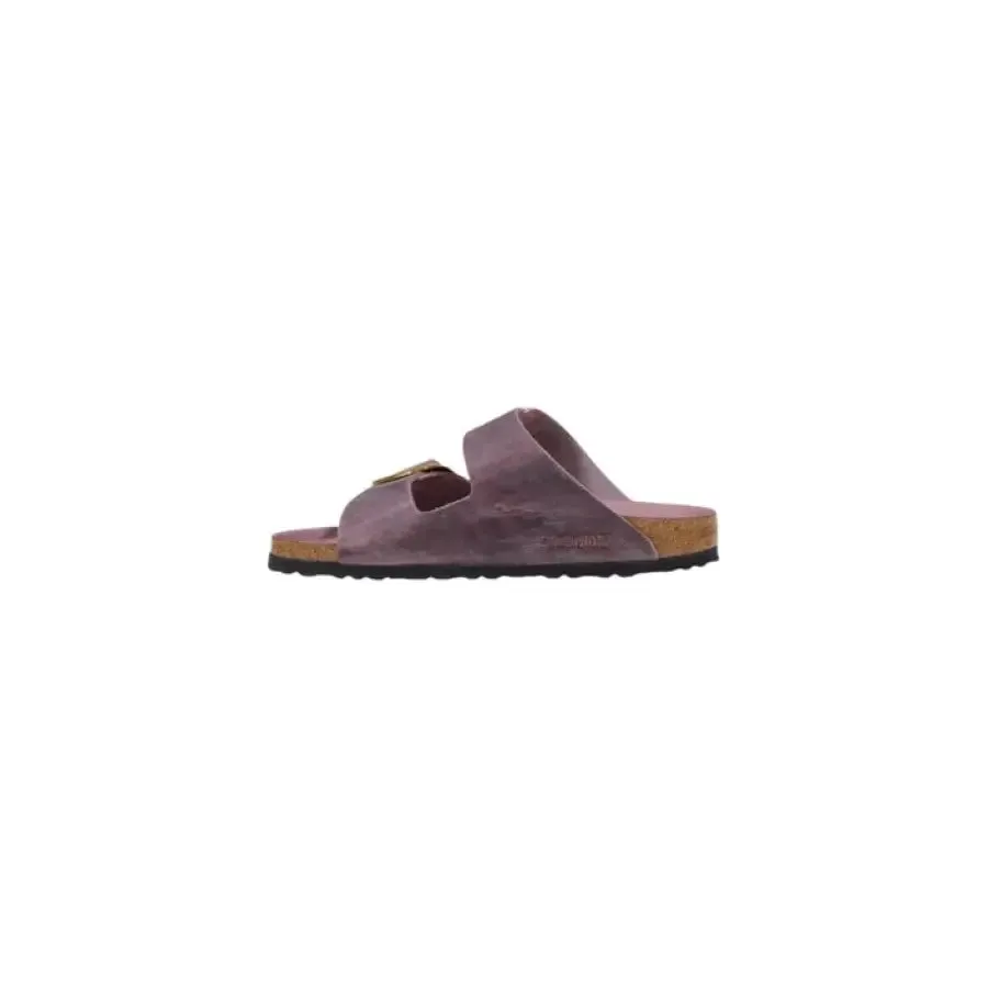 Purple Double Buckle Sandal