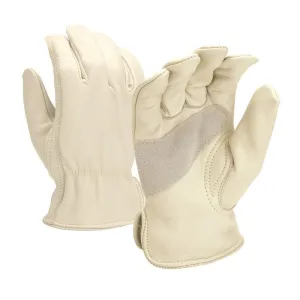 Pyramex Premium Cowhide Leather Driver Gloves GL2005K (12 Pair)