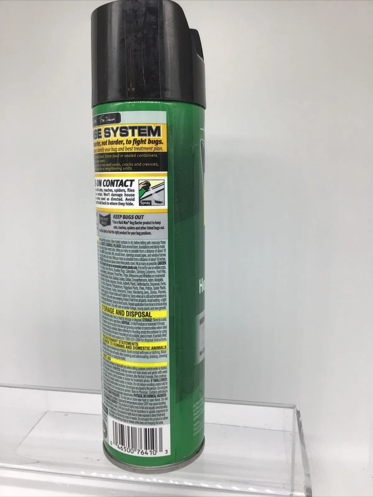Raid House & Garden Defense System Won't Harm Plants Indoor/Outdoor 11 oz