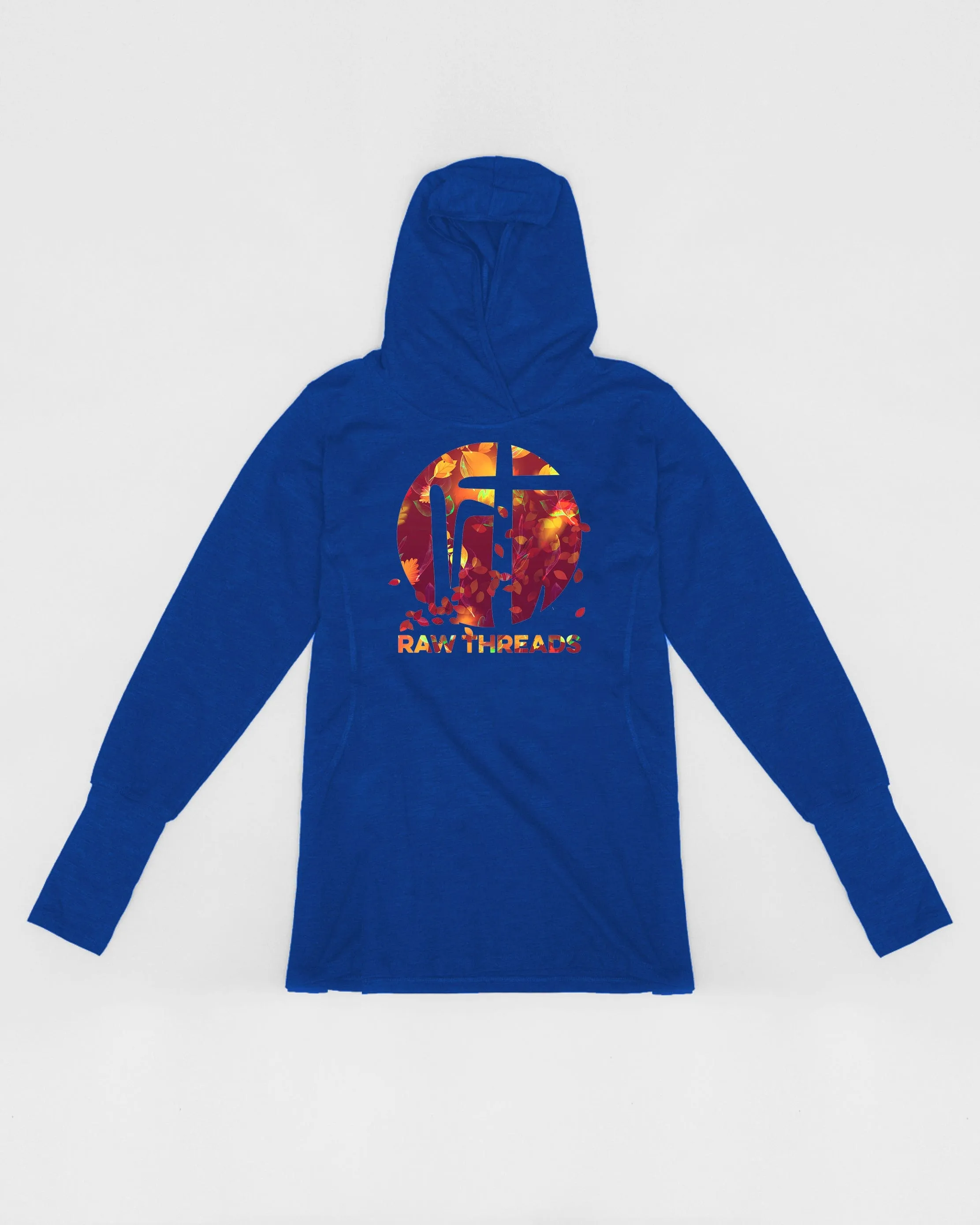 Raw Threads Fall Leaves Logo