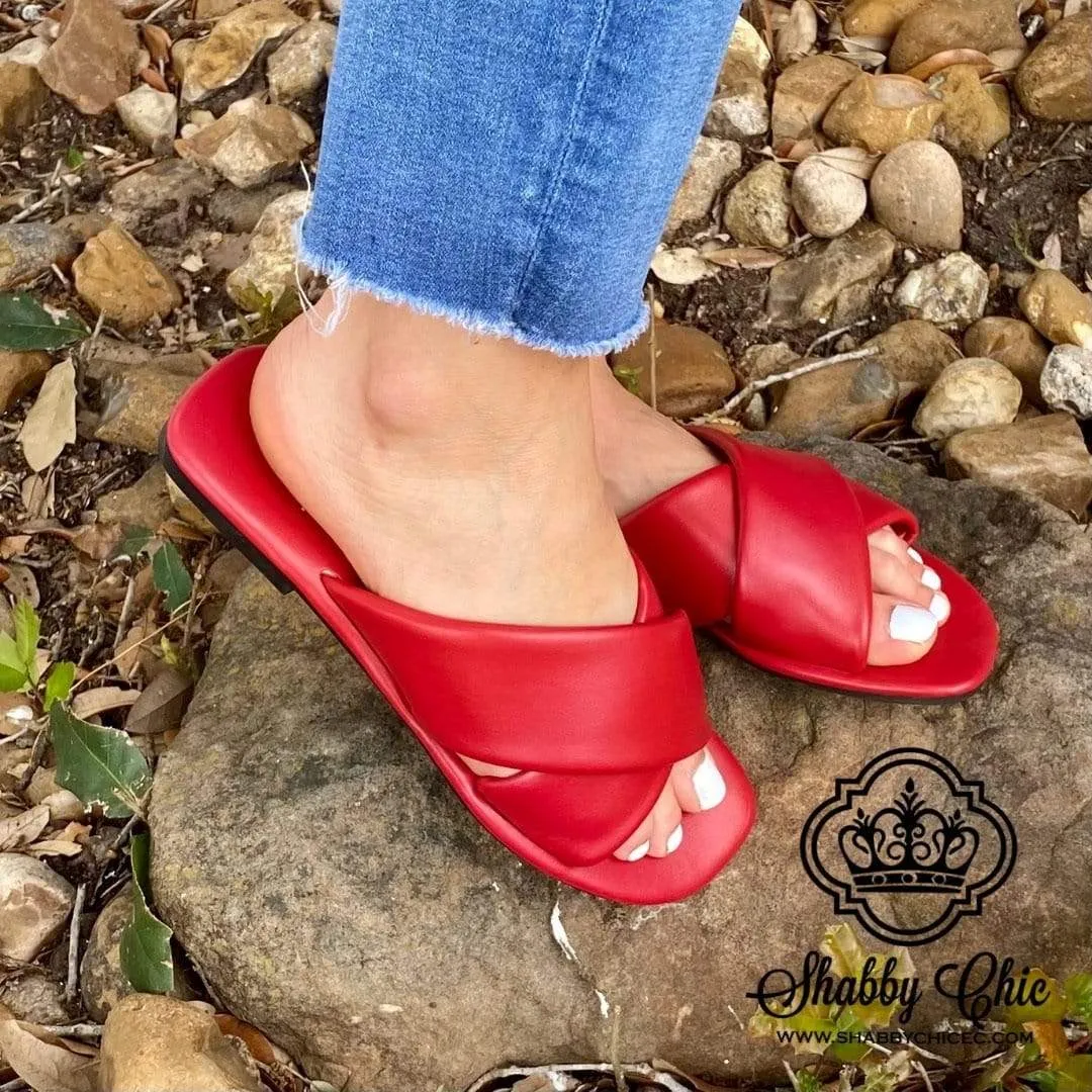Red Castle Sandals