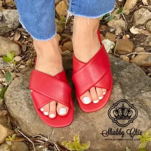 Red Castle Sandals
