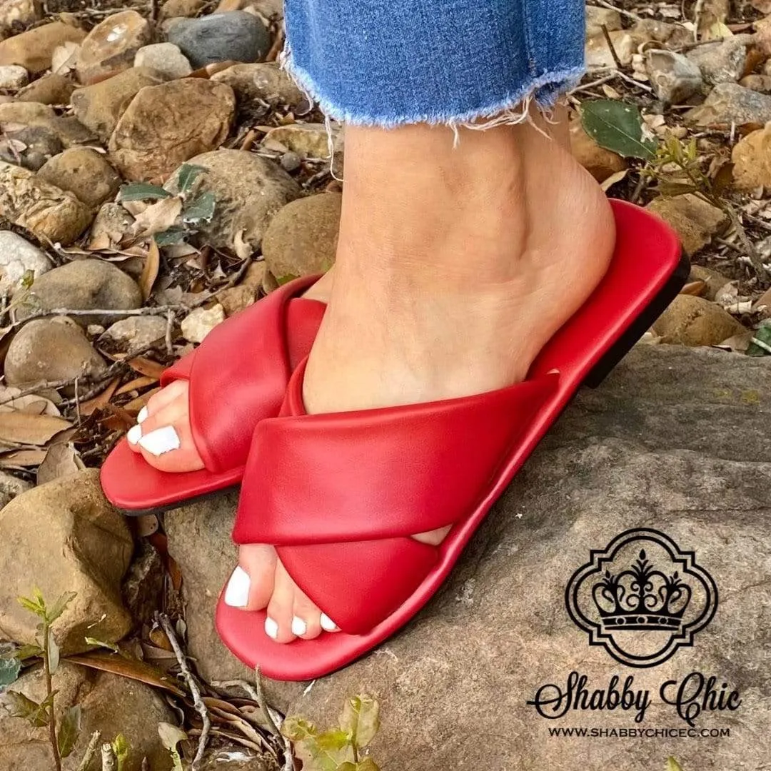 Red Castle Sandals