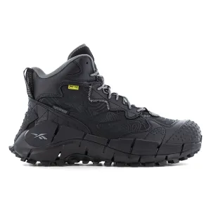 Reebok Mens Zig Kinetica Edge II Black Leather MetGuard Work Boots 11.5 M