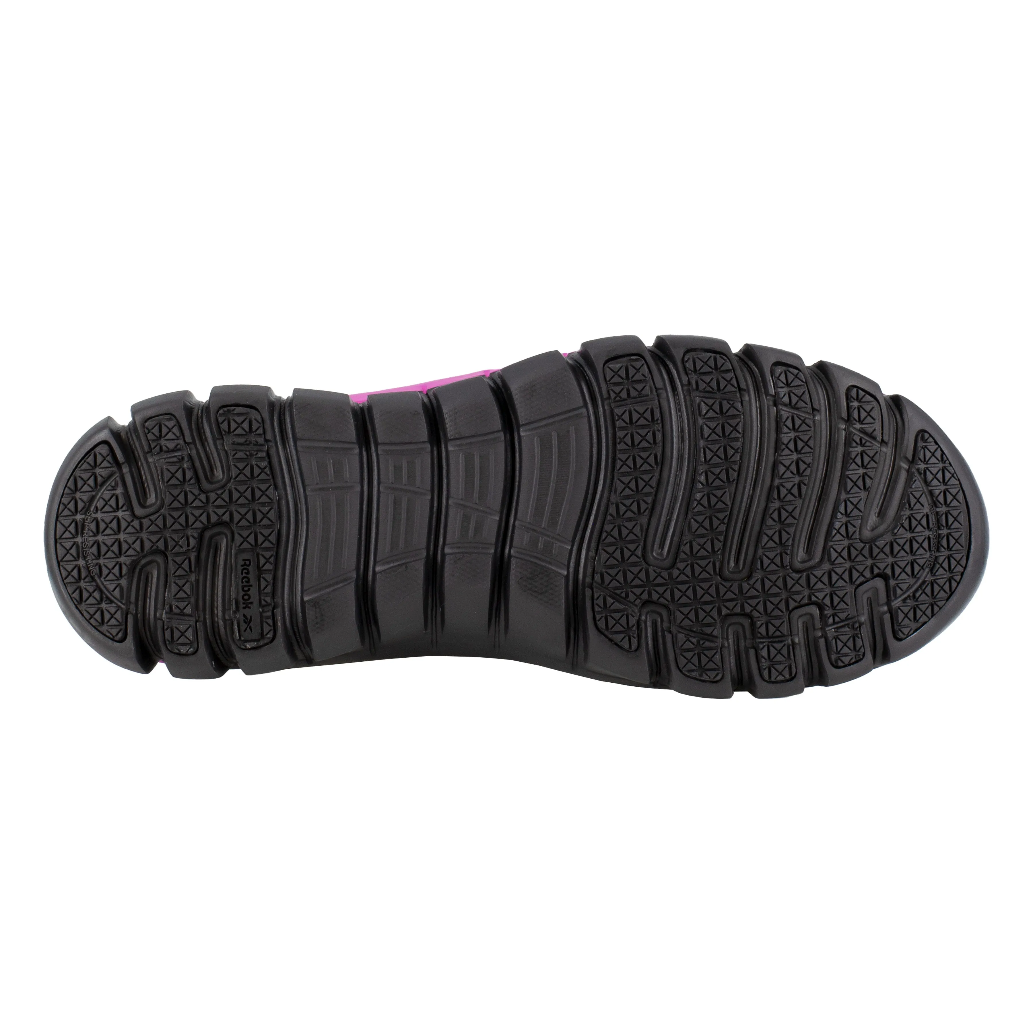 Reebok Women's Sublite Cushion Comp Toe Athletic Work Shoe - Black - RB491