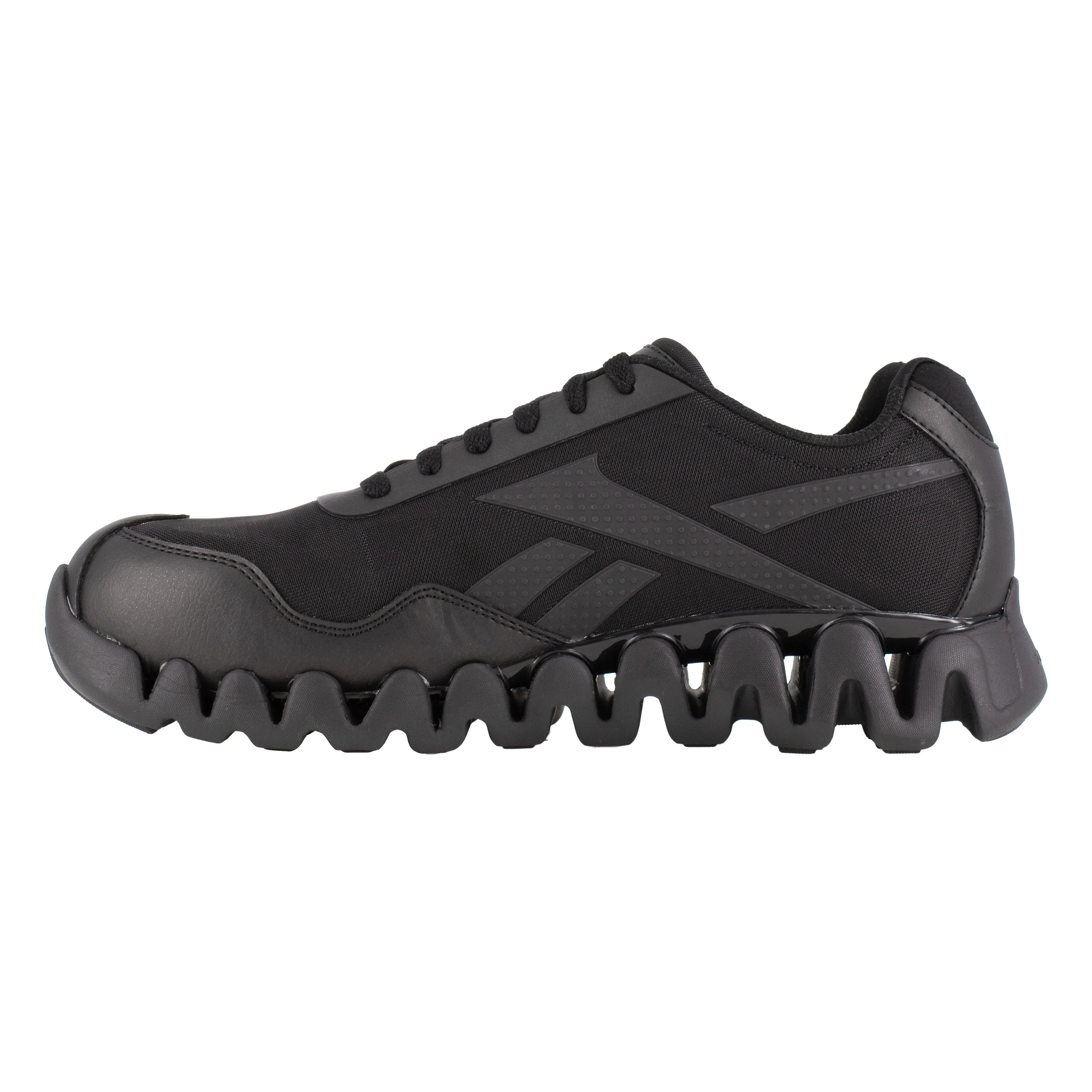 Reebok Women's Zig Pulse Comp Toe Toe Athletic Work Shoe - Black - RB319