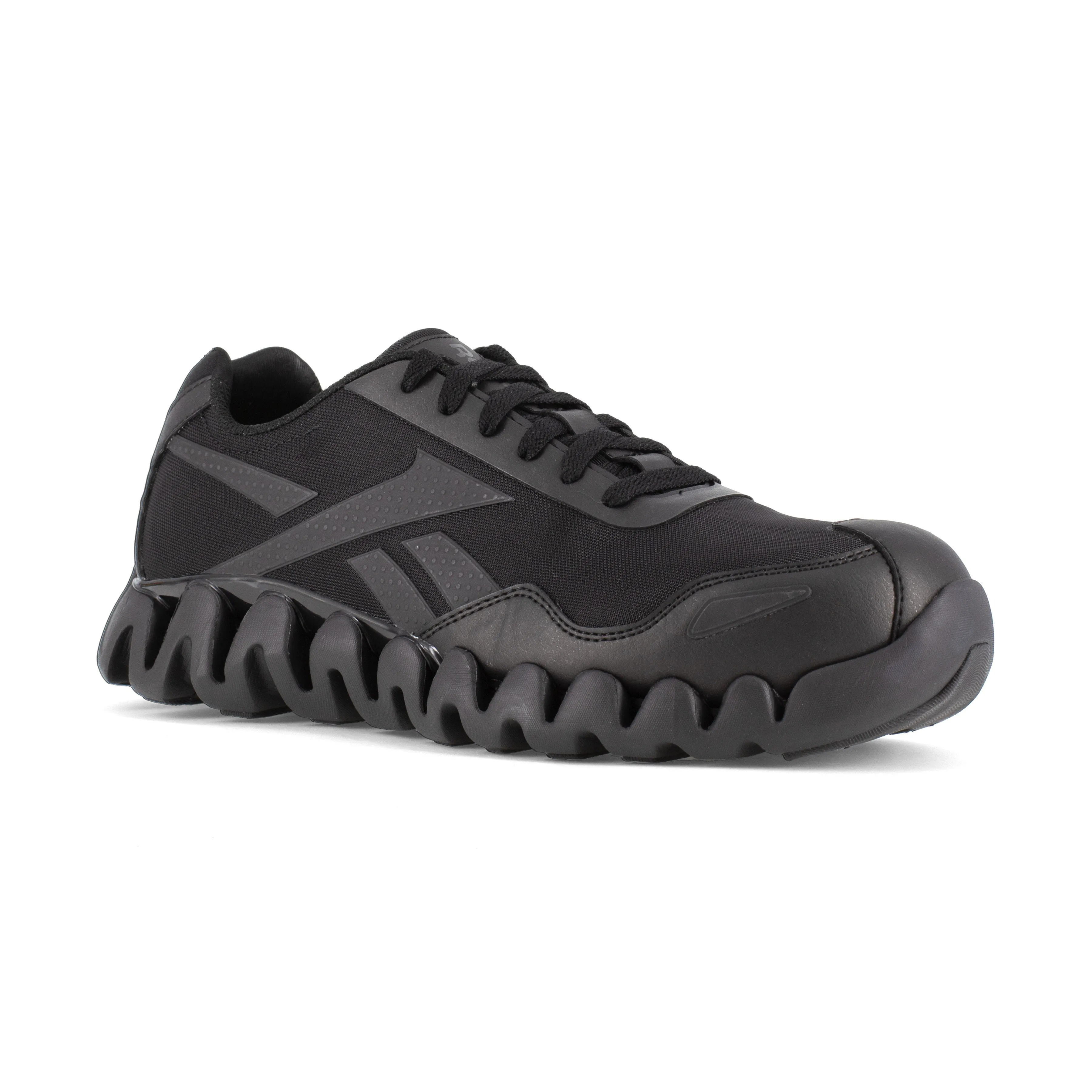 Reebok Women's Zig Pulse Comp Toe Toe Athletic Work Shoe - Black - RB319