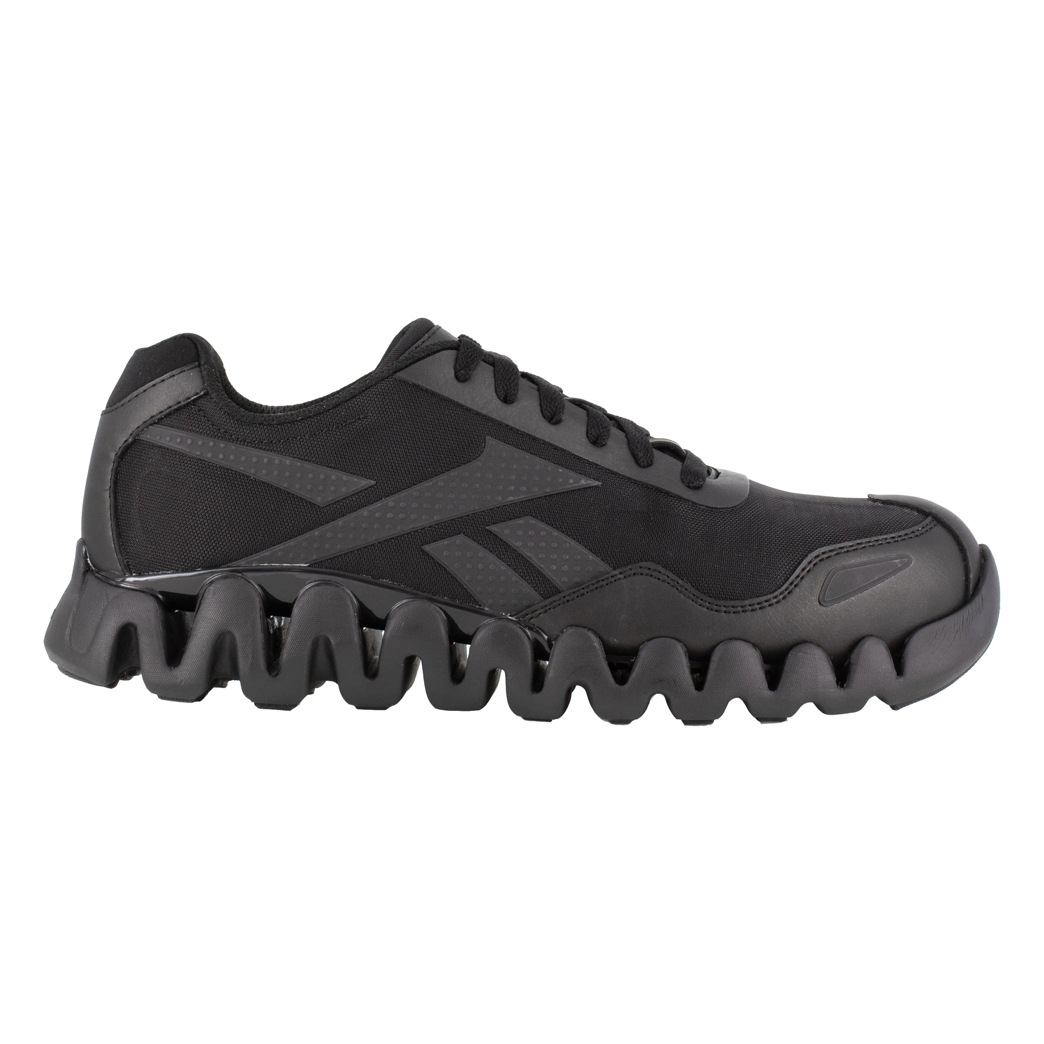 Reebok Women's Zig Pulse Comp Toe Toe Athletic Work Shoe - Black - RB319