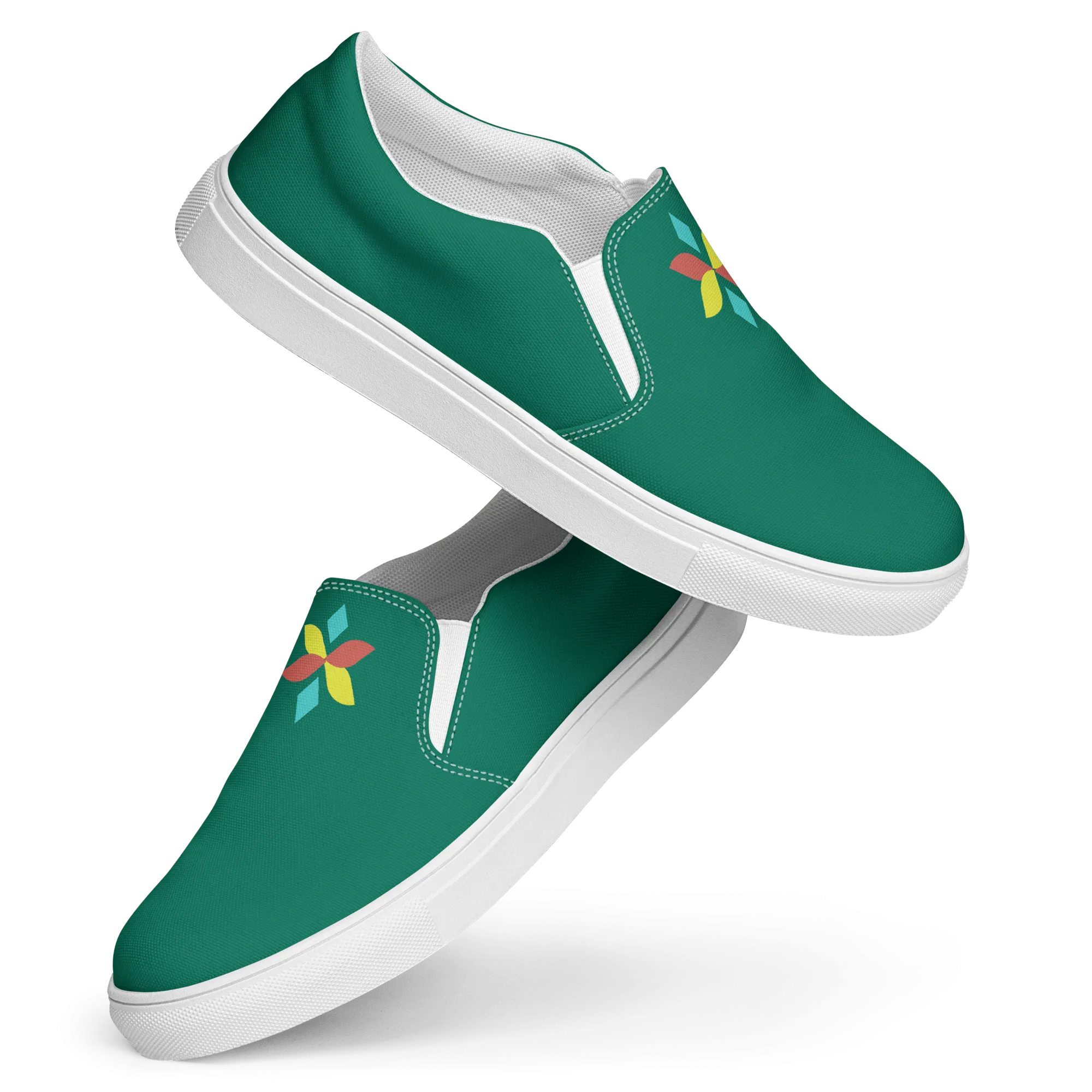 Renewed Earth Men’s Slip-On Canvas Shoes